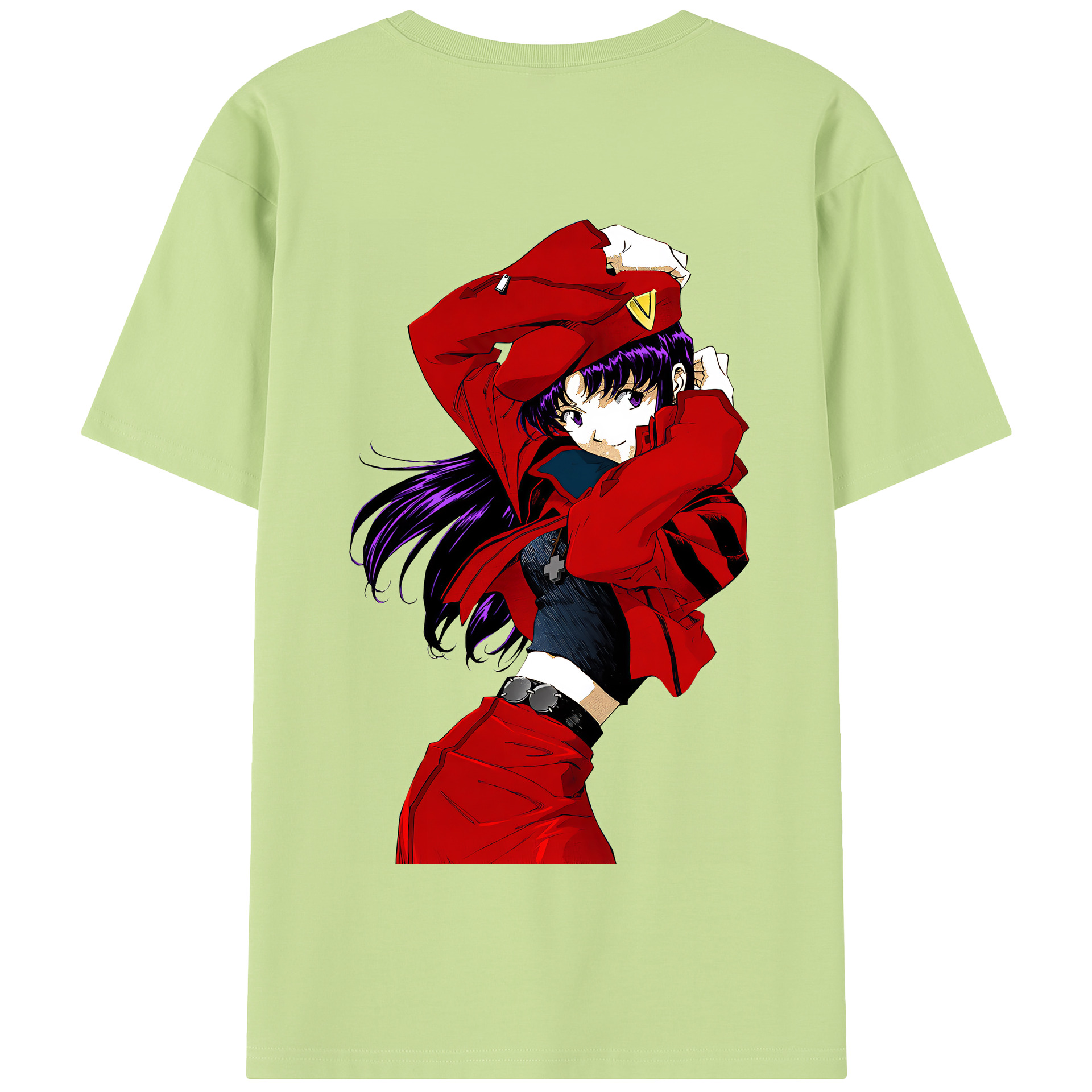 （画像用） EVA 新世紀エヴァンゲリオン 綿100％半袖Tシャツ（背面プリント）